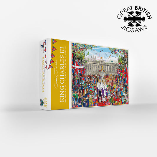 The King's Coronation 500 Small Piece Jigsaw Puzzle