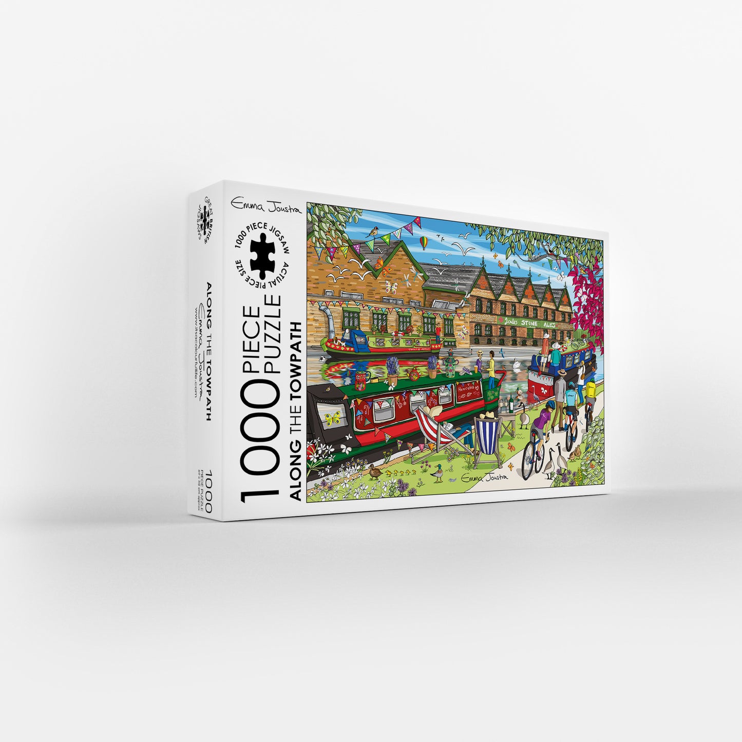 Along the Towpath 1000 Piece Jigsaw Puzzle