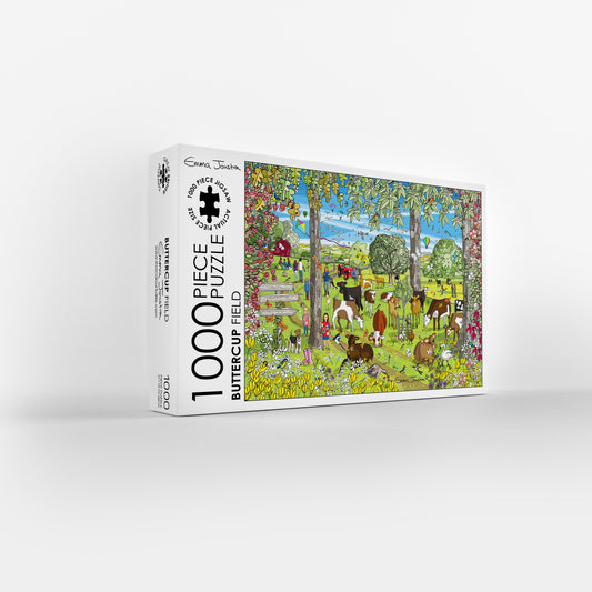 Buttercup Field 1000 Piece Jigsaw Puzzle