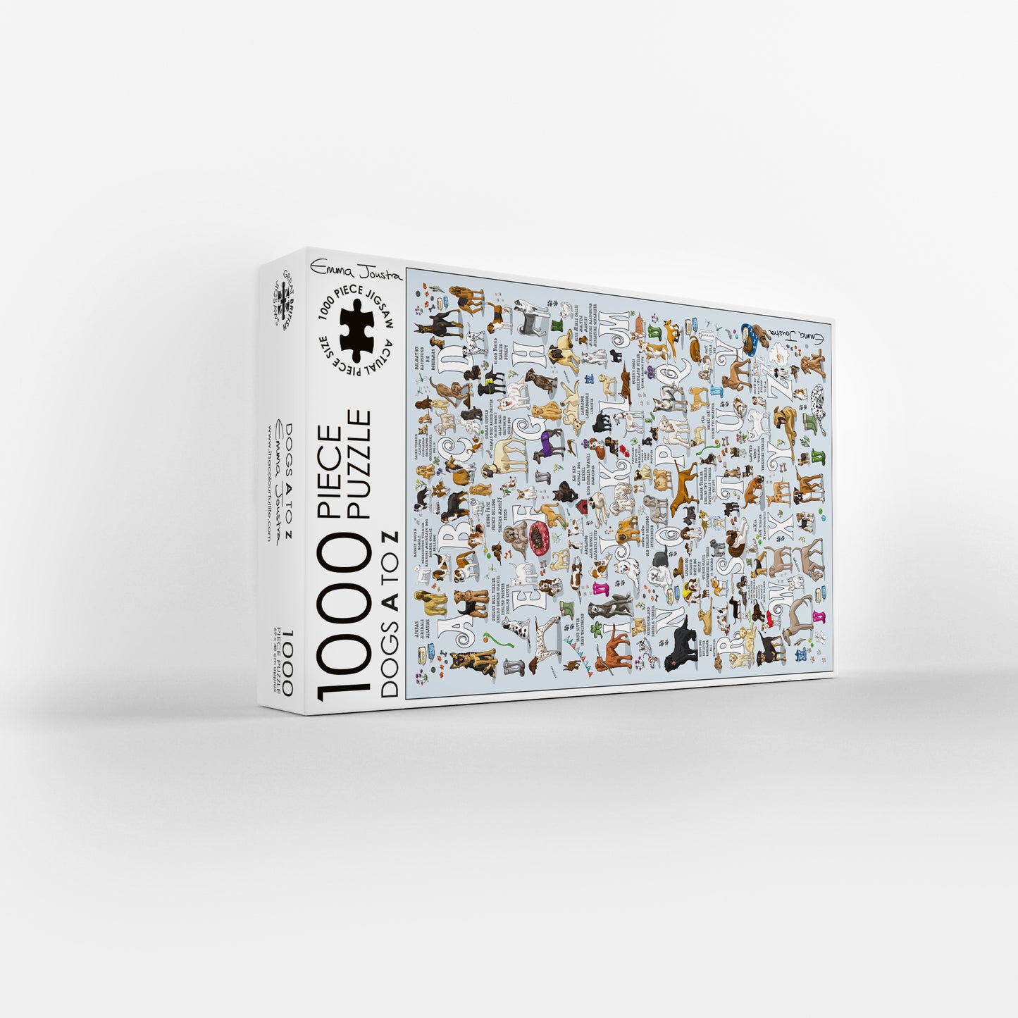 Dogs A to Z 1000 Piece Jigsaw Puzzle